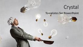  Presentation with recipe - Amazing theme having food competition - his recipe of success mixed backdrop and a light gray colored foreground