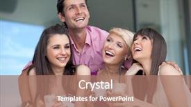  Presentation with young people in the club - Amazing slide deck having food court - smiling young people backdrop and a  colored foreground