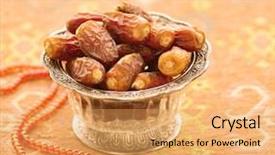  Presentation with rosary - Presentation design having tennis - warm filter with sun halo background and a lemonade colored foreground.