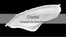  Presentation with milk splash - PPT theme with food energy flow - milk splash isolated on black background and a light gray colored foreground