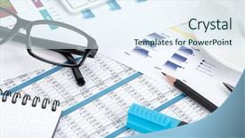  Presentation with workplace violence close up - Beautiful slide deck featuring food flow chart - contemporary workplace closeup with financial backdrop and a  colored foreground