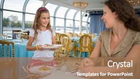 Presentation with floating - Cool new theme with red lawn bowling ball closeup backdrop and a lemonade colored foreground