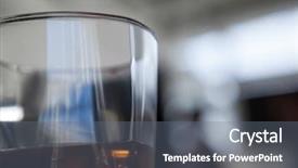  Presentation with whiskey - Theme featuring food intoxication - close up of half filled background and a gray colored foreground