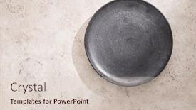  Presentation with restaurant menu - Slide set featuring food-menu-mockup-with-dark background and a lemonade colored foreground