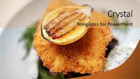  Presentation with street food new york - Audience pleasing presentation theme consisting of food new nordic cuisine dinner backdrop and a yellow colored foreground