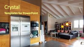  Presentation with pantry - Cool new theme with food pantry - glimpse of the living backdrop and a tawny brown colored foreground