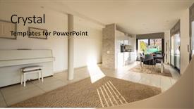  Presentation with living room - Amazing slide deck having food pantry - spacious and bright modern living backdrop and a coral colored foreground