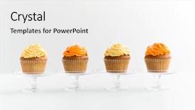  Presentation with indian sweets festive food - Slide set with food pastry and sweets concept background and a white colored foreground