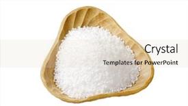  Presentation with triangle - Cool new theme with food preservatives - coarse grained salt in triangle backdrop and a lemonade colored foreground