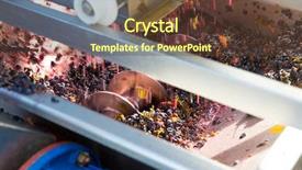  Presentation with cabernet - Slide set with food processing - corkscrew crusher destemmer in winemaking background and a tawny brown colored foreground