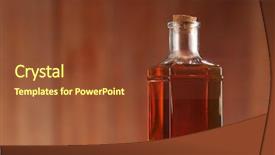  Presentation with palm oil - Audience pleasing slides consisting of food resources - bottle of palm oil backdrop and a tawny brown colored foreground