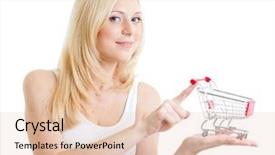  Presentation with aquaculture hatchery tank - Amazing PPT theme having food retail outlets - blonde girl worn in white backdrop and a lemonade colored foreground