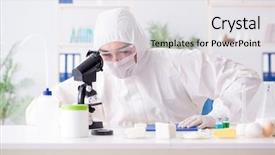  Presentation with street food new york - Theme featuring food scientist testing new stuff background and a  colored foreground