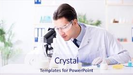  Presentation with food poisoning - Theme featuring food scientist testing new stuff background and a sky blue colored foreground