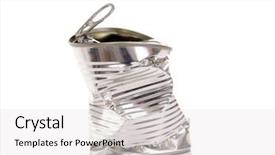  Presentation with food white - Presentation theme enhanced with sales coverage - insurance agent with client in background and a dark gray colored foreground