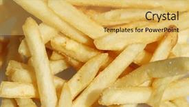  Presentation with america freedom - Colorful PPT theme enhanced with food staple around the world backdrop and a yellow colored foreground