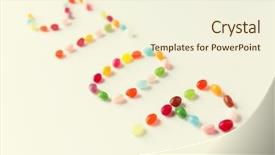  Presentation with indian sweets festive food - Amazing slide deck having food sweets confectionery and unhealthy backdrop and a cream colored foreground