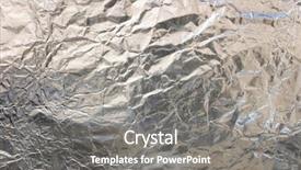  Presentation with aluminium - Colorful theme enhanced with food temperature - photo of aluminium sheet backdrop and a gray colored foreground