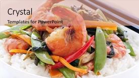  Presentation with sticky rice mango thai dessert - Cool new slides with food thailand - thai chili seafood with rice backdrop and a  colored foreground