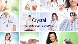  Presentation with healthcare cybersecurity - Audience pleasing presentation design consisting of food thermometer - healthcare collage made of some backdrop and a sky blue colored foreground