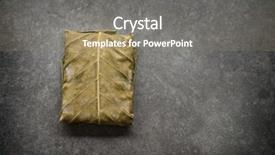  Presentation with dark space - Theme consisting of food top view with copt background and a gray colored foreground