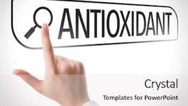  Presentation with antioxidant - PPT layouts with clinical nutrition free - antioxidant written in search bar background and a white colored foreground