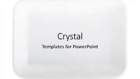  Presentation with food white layout - Amazing presentation design having food tray isolated on white backdrop and a white colored foreground