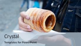  Presentation with old man - Beautiful theme featuring foods place travel - closeup of a yougn caucasian backdrop and a light blue colored foreground