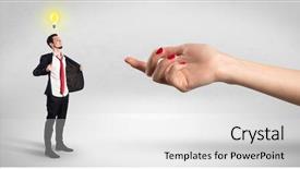  Presentation with loving hearts love heart candy - Amazing slide deck having foolish blind businessman in love backdrop and a white colored foreground