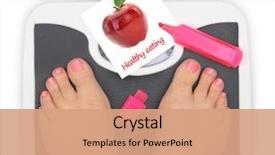  Presentation with diabetic foot - Presentation theme with diabetic foot - woman' s feet on bathroom background and a coral colored foreground