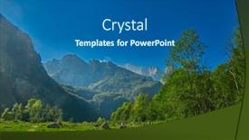  Presentation with stop - PPT layouts featuring foot-path-near-saletalm-stop background and a gray colored foreground