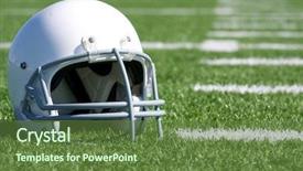  Presentation with football field - Colorful slide deck enhanced with theater - arles bouches-du-rhone provence-alpes-cote-dazur typical old backdrop and a gray colored foreground