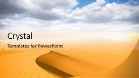  Presentation with beach ball sand dunes - PPT layouts having footprints blue beach - sand dunes landscape background and a  colored foreground