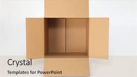  Presentation with risk top view - Colorful theme enhanced with fora da caixa - top view of open empty backdrop and a coral colored foreground