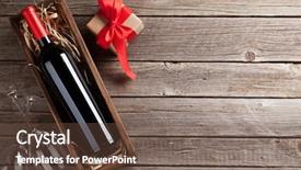  Presentation with valentines day - Theme with fora da caixa - valentines day greeting card red background and a tawny brown colored foreground