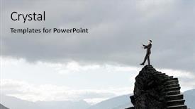  Presentation with forced - Presentation design enhanced with forced to face problem mixed background and a  colored foreground