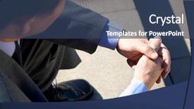  Presentation with thoughts - PPT theme having forcing doors - business thoughts background and a  colored foreground