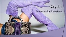  Presentation with ford - Presentation theme featuring ford - closeup photo of female style background and a light blue colored foreground