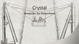  Presentation with ford - Beautiful PPT theme featuring ford - old illustration of a suspension backdrop and a light gray colored foreground