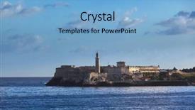  Presentation with ford - PPT layouts featuring ford castillo del morro la background and a light blue colored foreground