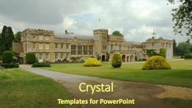  Presentation with england flat - Cool new slides with forde abbey in dorset england backdrop and a tawny brown colored foreground