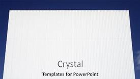  Presentation with facade - Slide deck having facade of an industrial background and a white colored foreground