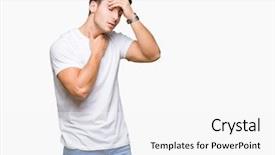  Presentation with fever - PPT layouts consisting of forehead for illness and fever background and a white colored foreground