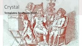  Presentation with foreign - Presentation theme consisting of foreign-affairs-committee-vintage-engraving background and a mint green colored foreground