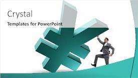  Presentation with foreign - Slide set having foreign-currency-concept-in-business background and a white colored foreground