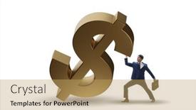  Presentation with foreign currency - PPT theme enhanced with foreign-currency-concept-in-business background and a yellow colored foreground