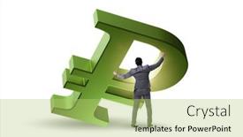  Presentation with foreign - Slide deck featuring foreign-currency-concept-in-business background and a yellow colored foreground