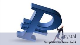  Presentation with foreign currency - PPT layouts with foreign-currency-concept-in-business background and a light blue colored foreground