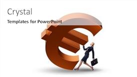  Presentation with foreign currency - Slide deck featuring foreign-currency-concept-in-business background and a white colored foreground