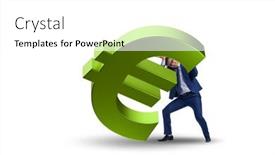  Presentation with foreign currency - Slide set featuring foreign-currency-concept-in-business background and a white colored foreground